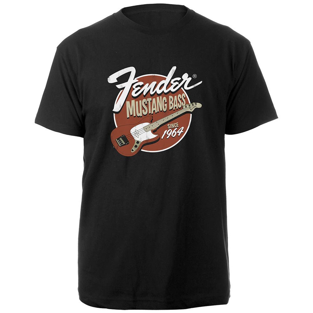 【予約商品】 FENDER フェンダー (設立 80周年 ) - Mustang Bass / Tシャツ / メンズ - PGS